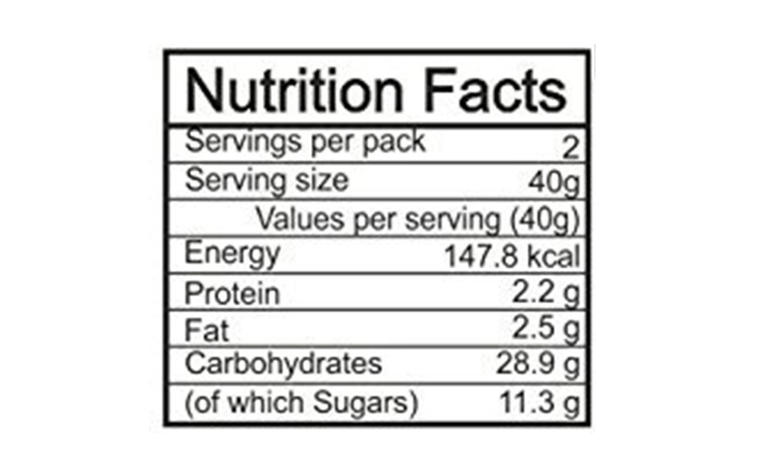 TheNibbleBox Fig Flaps Cookies    Pack  80 grams